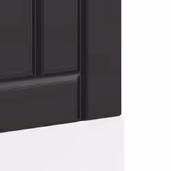 vidaXL Oven Cabinets Kitchen Cabinet Oven Unit 2 pcs Kalmar Engineered Wood - black, 60 x 1.5 x 67 cm - Additional view 6