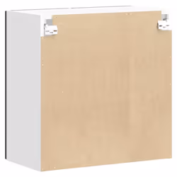 vidaXL Kitchen Wall Cabinet with Glass Door Lucca Black Engineered Wood - Additional view 8