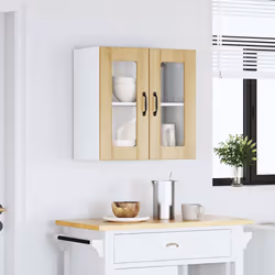 vidaXL Oven Cabinets Kitchen Cabinet Oven Unit 2 pcs Kalmar Engineered Wood - sonoma oak, 60 x 31 x 60 cm - Additional view 2