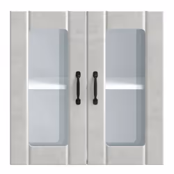 vidaXL Oven Cabinets Kitchen Cabinet Oven Unit 2 pcs Kalmar Engineered Wood - concrete grey, 1 pcs - Additional view 5