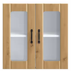 vidaXL Oven Cabinets Kitchen Cabinet Oven Unit 2 pcs Kalmar Engineered Wood - artisan oak, 60 x 31 x 60 cm - Additional view 5