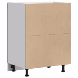 vidaXL Kitchen Base CabinetÂ Porto Black Engineered Wood sink base cabinet - Additional view 6