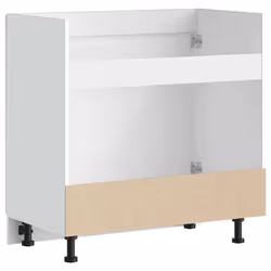 vidaXL Sink Base CabinetÂ "Porto" High Gloss White 80x46x81.5 cmÂ Engineered Wood - Additional view 6