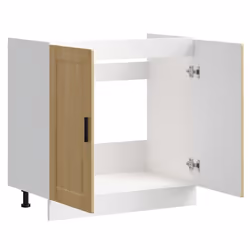 vidaXL Sink Base CabinetÂ "Porto" Sonoma Oak 80x46x81.5 cmÂ Engineered Wood - Additional view 4