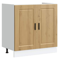 vidaXL Sink Base CabinetÂ "Porto" Artisan Oak 80x46x81.5 cmÂ Engineered Wood