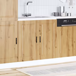 vidaXL Sink Base CabinetÂ "Porto" Artisan Oak 80x46x81.5 cmÂ Engineered Wood