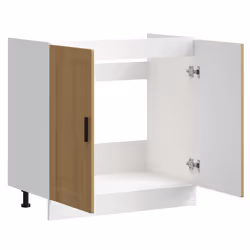 vidaXL Sink Base CabinetÂ "Porto" Artisan Oak 80x46x81.5 cmÂ Engineered Wood - Additional view 4