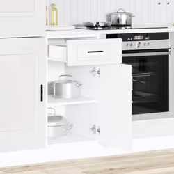 40 cm) vidaXL Oven CabinetÂ Kitchen Cabinet Oven Unit Oven Base Unit Engineered Wood - kitchen base cabinet (1 door 1 drawer