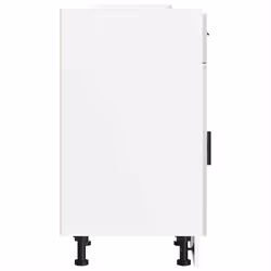 vidaXL Oven CabinetÂ Kitchen Cabinet Oven Unit Oven Base Unit Engineered Wood - concrete grey, 1 pcs - Additional view 5