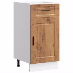 vidaXL Kitchen Base CabinetÂ Porto Old Wood Engineered Wood sink base cabinet