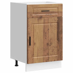 vidaXL Kitchen Base CabinetÂ Porto Old Wood Engineered Wood sink base cabinet