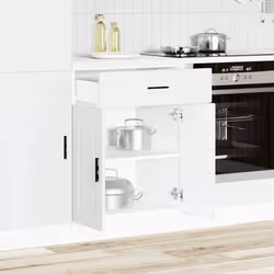 60 cm) vidaXL Oven CabinetÂ Kitchen Cabinet Oven Unit Oven Base Unit Engineered Wood - kitchen base cabinet (1 drawer 2 doors