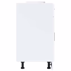 60 cm) vidaXL Oven CabinetÂ Kitchen Cabinet Oven Unit Oven Base Unit Engineered Wood - kitchen base cabinet (1 drawer 2 doors - Additional view 5