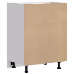 vidaXL Kitchen Base CabinetÂ Porto High Gloss White Engineered Wood - Additional view 6