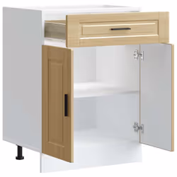 vidaXL Kitchen Base CabinetÂ Porto Sonoma Oak Engineered Wood sink base cabinet - Additional view 4