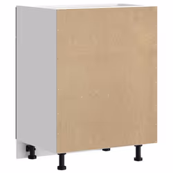 vidaXL Oven CabinetÂ Kitchen Cabinet Oven Unit Oven Base Unit Engineered Wood - smoked oak, 1 pcs - Additional view 6