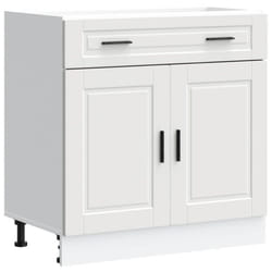 vidaXL Oven CabinetÂ Kitchen Cabinet Oven Unit Oven Base Unit Engineered Wood - kitchen base cabinet 80 cm