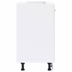 vidaXL Kitchen Base CabinetÂ Porto High Gloss White Engineered Wood - Additional view 5
