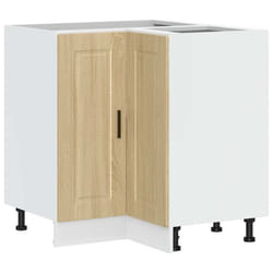 vidaXL Kitchen Corner Base CabinetÂ Porto Sonoma Oak Engineered Wood