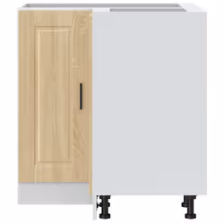 vidaXL Kitchen Corner Base CabinetÂ Porto Sonoma Oak Engineered Wood - Additional view 4