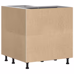 vidaXL Kitchen Corner Base CabinetÂ Porto Concrete Grey Engineered Wood - Additional view 7