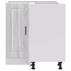 vidaXL Oven CabinetÂ Kitchen Cabinet Oven Unit Oven Base Unit Engineered Wood - grey sonoma, 1 pcs - Additional view 4