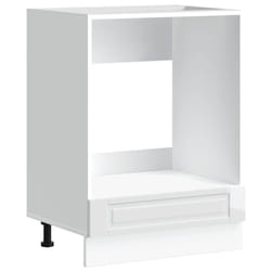vidaXL Oven CabinetÂ Porto High Gloss White Engineered Wood oven unit