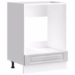 vidaXL Oven Cabinet Porto Concrete Grey Engineered Wood oven unit