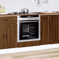 vidaXL Oven CabinetÂ Porto Brown Oak Engineered Wood oven unit - Additional view 2