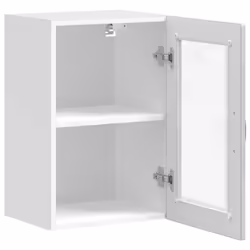 vidaXL Kitchen Wall Cabinet with Glass DoorÂ Porto Grey Sonoma - Additional view 6