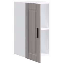 vidaXL Kitchen Wall CabinetÂ Porto Grey Sonoma Engineered Wood - Additional view 4