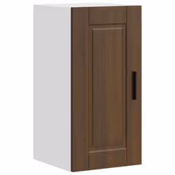 vidaXL Kitchen Wall Cabinet Porto Brown Oak Engineered Wood kitchen wall unit
