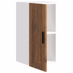 vidaXL Oven CabinetÂ Kitchen Cabinet Oven Unit Oven Base Unit Engineered Wood - old wood, 1 pcs - Additional view 7