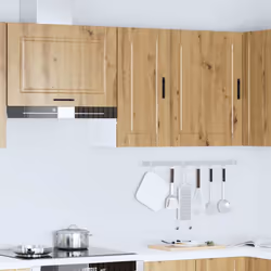 vidaXL Kitchen Wall CabinetÂ Porto Artisan Oak Engineered Wood