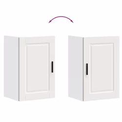 vidaXL Oven CabinetÂ Kitchen Cabinet Oven Unit Oven Base Unit Engineered Wood - wall cabinet 40 cm - Additional view 8