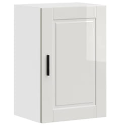 vidaXL Kitchen Wall CabinetÂ Porto High Gloss White Engineered Wood
