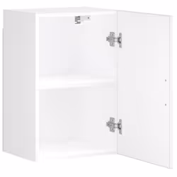 vidaXL Kitchen Wall CabinetÂ Porto High Gloss White Engineered Wood - Additional view 5