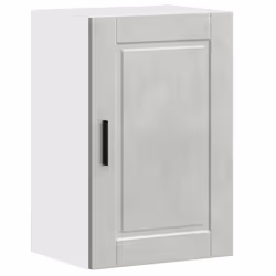 vidaXL Kitchen Wall CabinetÂ Porto Concrete Grey Engineered Wood