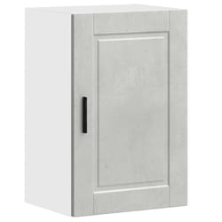 vidaXL Kitchen Wall CabinetÂ Porto Concrete Grey Engineered Wood