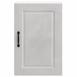 vidaXL Kitchen Wall CabinetÂ Porto Concrete Grey Engineered Wood - Additional view 4