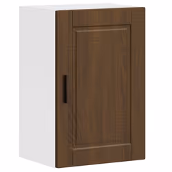 vidaXL Kitchen Wall Cabinet Porto Brown Oak Engineered Wood kitchen wall unit