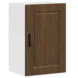 vidaXL Kitchen Wall CabinetÂ Porto Brown Oak Engineered Wood kitchen wall unit
