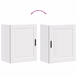 vidaXL Oven CabinetÂ Kitchen Cabinet Oven Unit Oven Base Unit Engineered Wood - wall cabinet 50 cm - Additional view 8