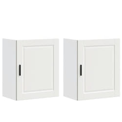 vidaXL Oven CabinetÂ Kitchen Cabinet Oven Unit Oven Base Unit Engineered Wood - white