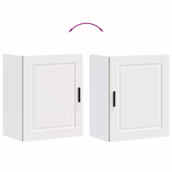 vidaXL Oven CabinetÂ Kitchen Cabinet Oven Unit Oven Base Unit Engineered Wood - white - Additional view 9
