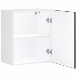 vidaXL Kitchen Wall CabinetÂ Porto Black Engineered Wood kitchen wall unit - Additional view 5