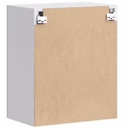 vidaXL Kitchen Wall CabinetÂ Porto High Gloss White Engineered Wood - Additional view 7