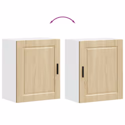 vidaXL Kitchen Wall CabinetÂ Porto Sonoma Oak Engineered Wood kitchen wall unit - Additional view 8