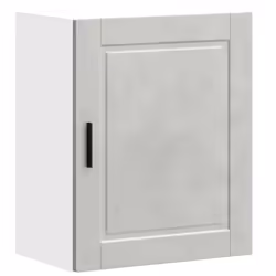 vidaXL Oven CabinetÂ Kitchen Cabinet Oven Unit Oven Base Unit Engineered Wood - concrete grey - Additional view 4