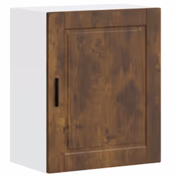 vidaXL Kitchen Wall CabinetÂ Porto Smoked Oak Engineered Wood kitchen wall unit